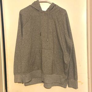 Athletic grey hoodie